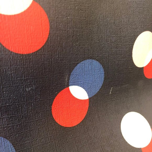 Kate Spade Leather Diaper Bag Tote Polka Dot - Picture 3 of 5